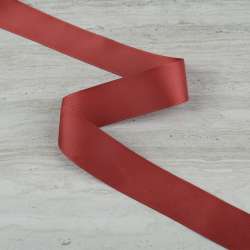 Лента репсовая 40мм терракотовая