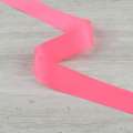 Лента репсовая 40мм розовая неон