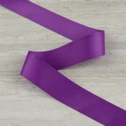 Лента репсовая 40мм фиолетовая