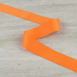 Лента репсовая 40мм оранжевая