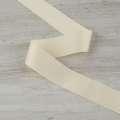Лента репсовая 40мм бежевая светлая