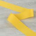 Лента репсовая 40мм желтая