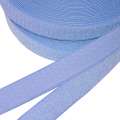Лента липучка 25мм голубая №4