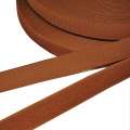 Лента липучка 25мм коричнево-рыжая №12