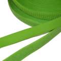 Лента липучка 25мм зеленая травяная №28