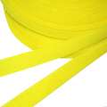 Лента липучка 25мм желтая насыщенная №33
