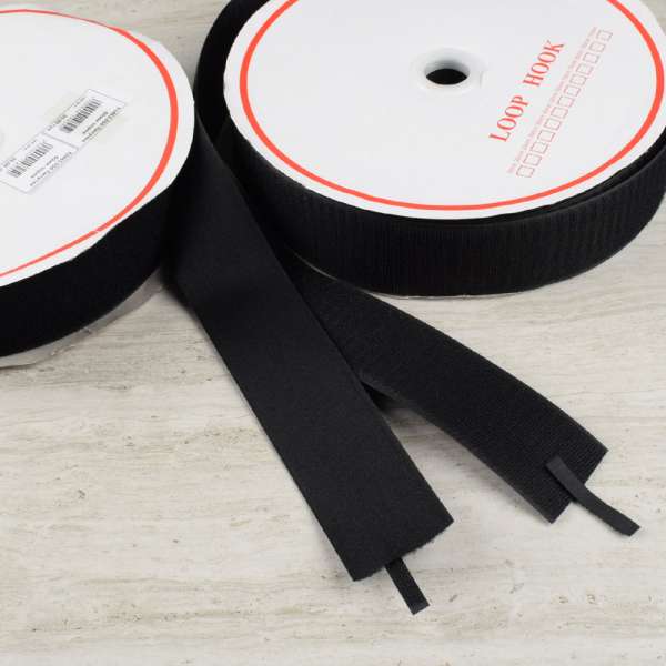 Липучка 50мм черная