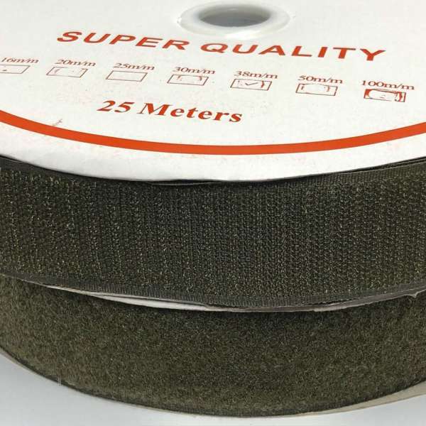 Липучка 40мм хаки