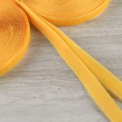 Лента липучка 20мм желтая