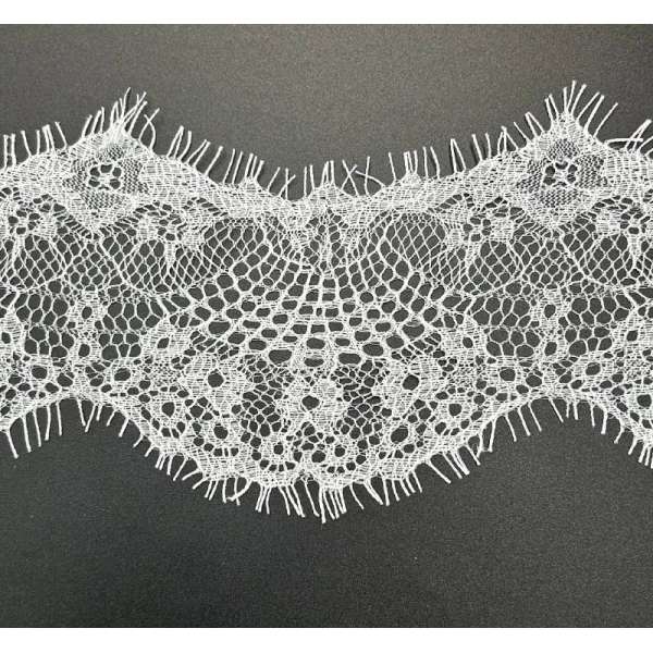 Кружево шантильи айвори 70 мм (1м) синтетическое