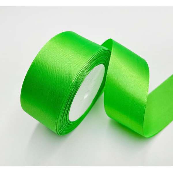 Лента атласная 40мм салатовая