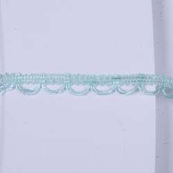 Тесьма петельки 15мм мятная