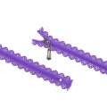 Молния ажурная спиральная М-20 Тип-4 неразъемная фиолетовая