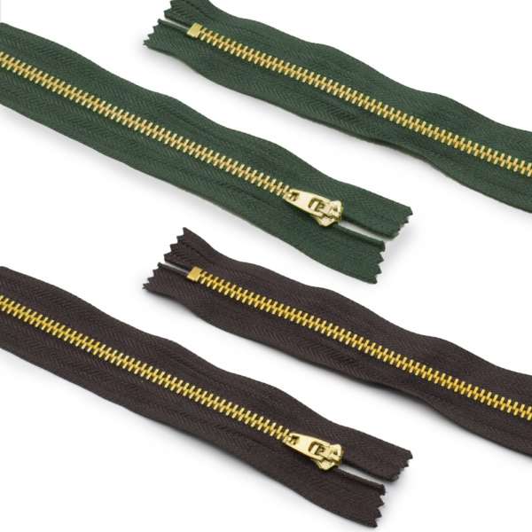 Молния металл М-18 Тип-3 неразъемная х/б в ассортименте