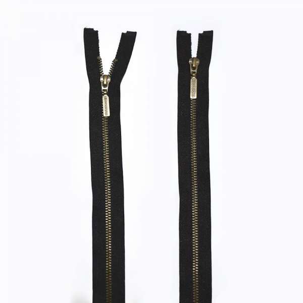 Молния металл М-75 Тип-5 разъемная х/б черная