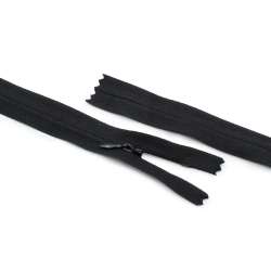 Молния потайная М-20 Тип-3 неразъемная х/б черная