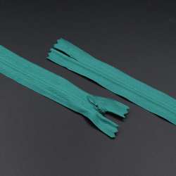 Молния потайная М-20 Тип-3 неразъемная х/б зеленая