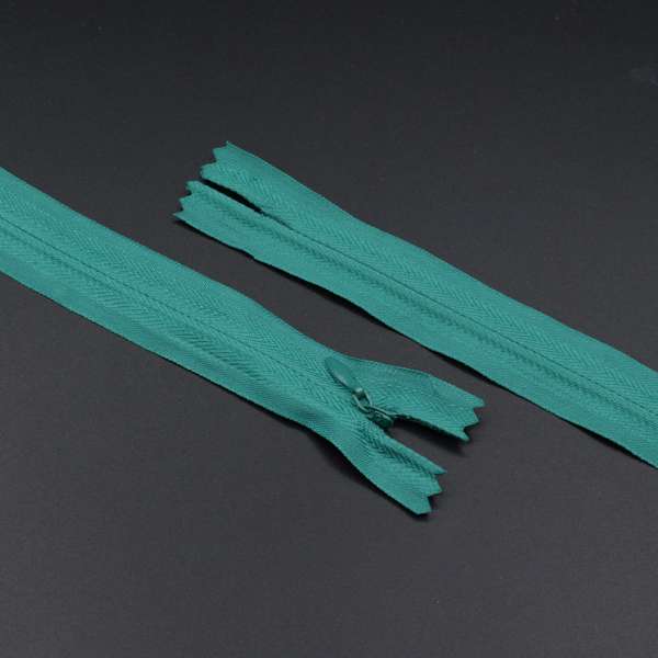 Молния потайная М-20 Тип-3 неразъемная х/б зеленая