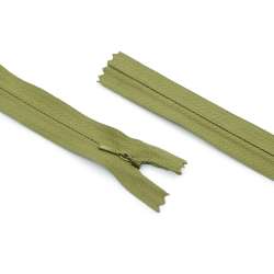 Молния потайная М-20 Тип-3 неразъемная х/б хаки светлый