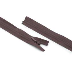 Молния потайная М-20 Тип-3 неразъемная х/б шоколадная