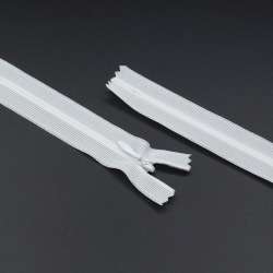 Молния потайная М-20 Тип-3 неразъемная нейлон белая