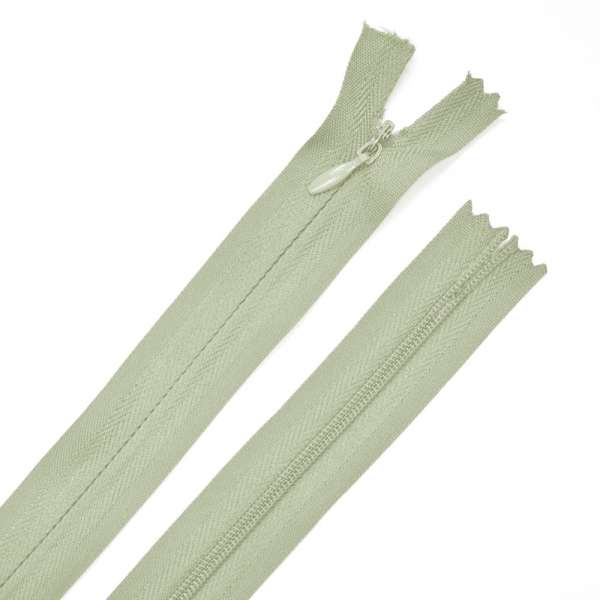 Молния потайная М-24 Тип-3 неразъемная х/б оливково-зеленая