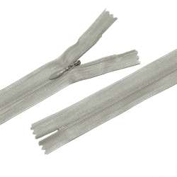 Молния потайная М-24 Тип-3 неразъемная нейлон оливково-серая