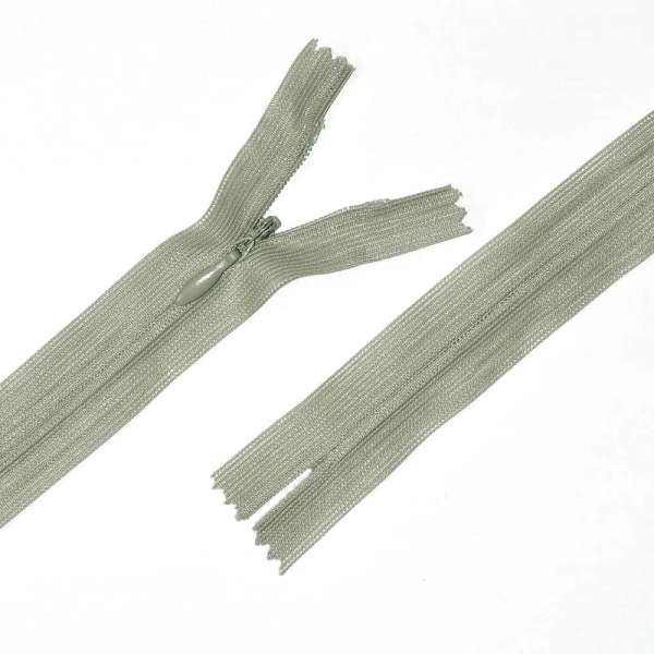 Молния потайная М-24 Тип-3 неразъемная нейлон оливково-серая темная