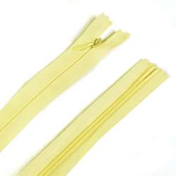 Молния потайная М-24 Тип-3 неразъемная нейлон лимонная