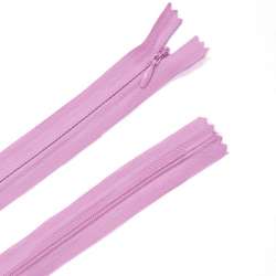 Молния потайная М-24 Тип-3 неразъемная х/б сиреневая яркая