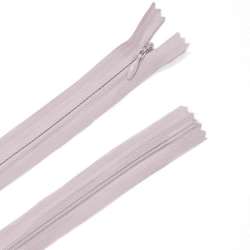 Молния потайная М-24 Тип-3 неразъемная х/б розово-дымчатая