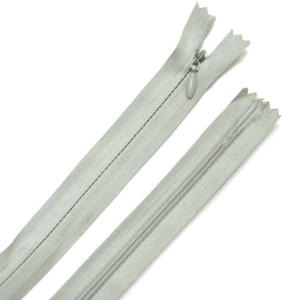 Молния потайная М-24 Тип-3 неразъемная х/б оливково-серая светлая