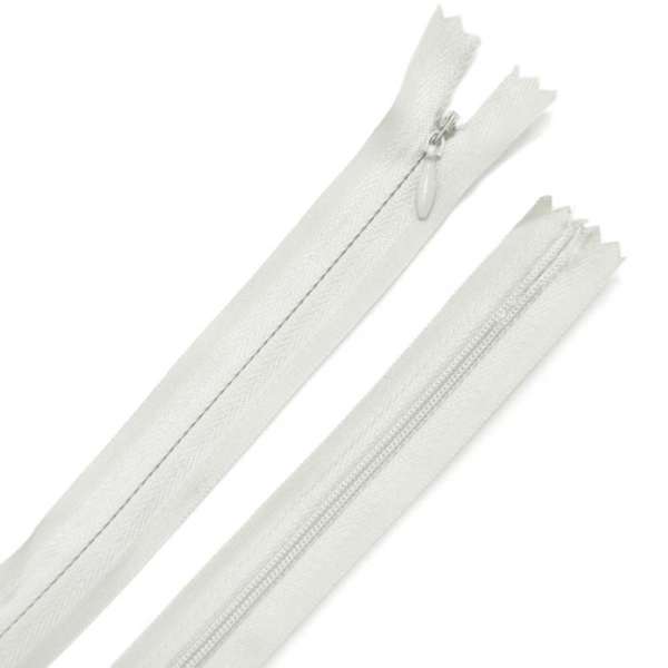 Молния потайная М-24 Тип-3 неразъемная х/б серо-зеленая светлая