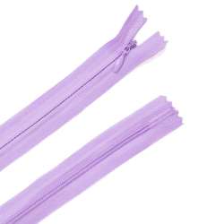 Молния потайная М-24 Тип-3 неразъемная х/б сиренево-фиолетовая