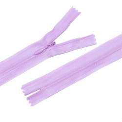 Молния потайная М-24 Тип-3 неразъемная нейлон сиреневая яркая