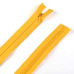 Молния потайная М-24 Тип-3 неразъемная х/б желтая горячая