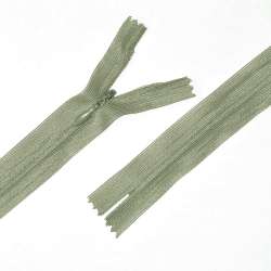 Молния потайная М-24 Тип-3 неразъемная нейлон болотно-серая