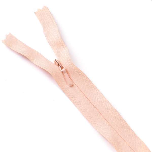 Молния потайная М-24 Тип-3 неразъемная х/б персиковая