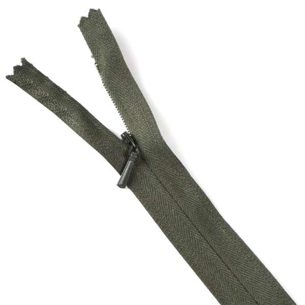 Молния потайная М-24 Тип-3 неразъемная х/б хаки