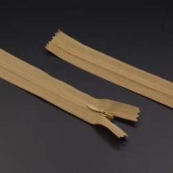 Молния потайная М-38 Тип-3 неразъемная нейлон бежевая