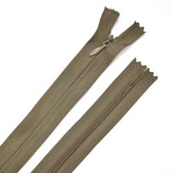 Молния потайная М-50 Тип-3 неразъемная х/б хаки темная