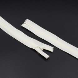 Молния потайная М-50 Тип-3 неразъемная х/б молочная