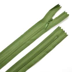 Молния потайная М-50 Тип-3 неразъемная х/б ярко-оливково-зеленая