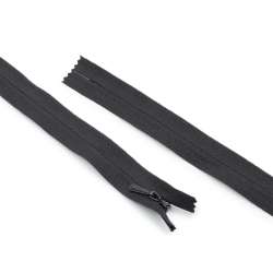 Молния потайная М-30 Тип-3 неразъемная х/б коричневая темная