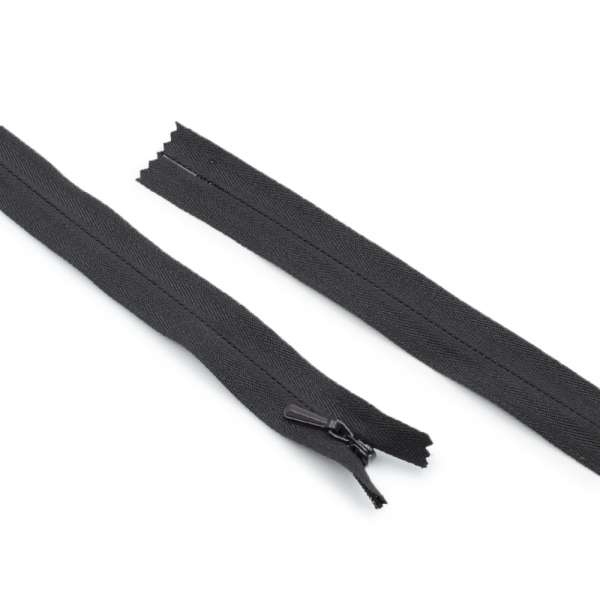 Молния потайная М-30 Тип-3 неразъемная х/б коричневая темная