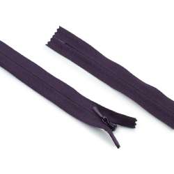 Молния потайная М-60 Тип-3 неразъемная х/б фиолетовая