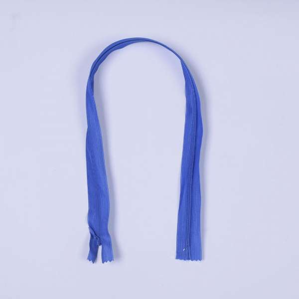 Молния потайная М-50 Тип-3 неразъемная нейлон синяя