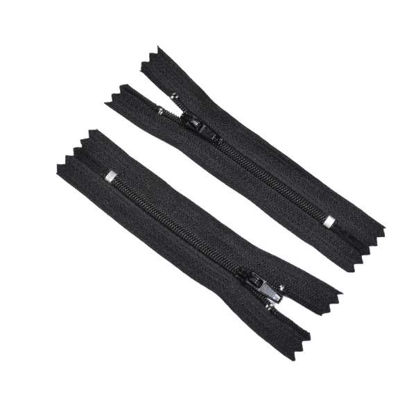 Молния спиральная М-8 Тип-3 неразъемная х/б черная