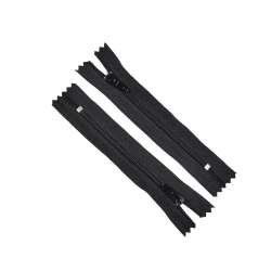 Молния спиральная М-10 Тип-3 неразъемная х/б черная