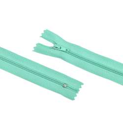 Молния спиральная М-20 Тип-3 неразъемная х/б морская волна